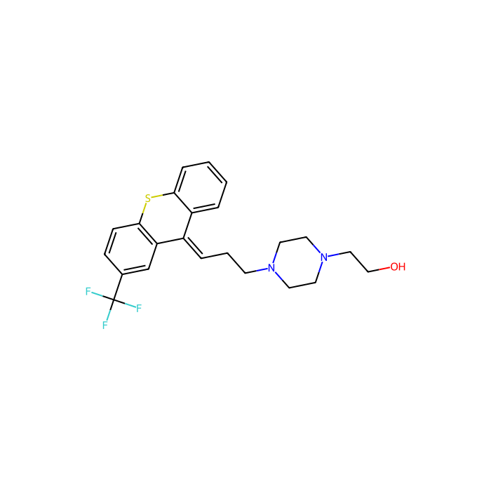 trans-flupenthixol, D 2 受体拮抗剂；D 3 受体拮抗剂