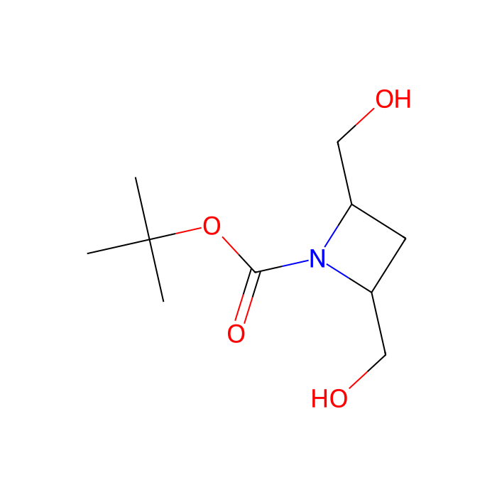 tert-butyl cis-2,4-bis(hydroxymethyl)azetidine-1-carboxylate