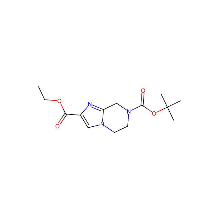 7-Boc-5,6,7,8-四氢咪唑并[1,2-a]吡嗪-2-甲酸乙酯
