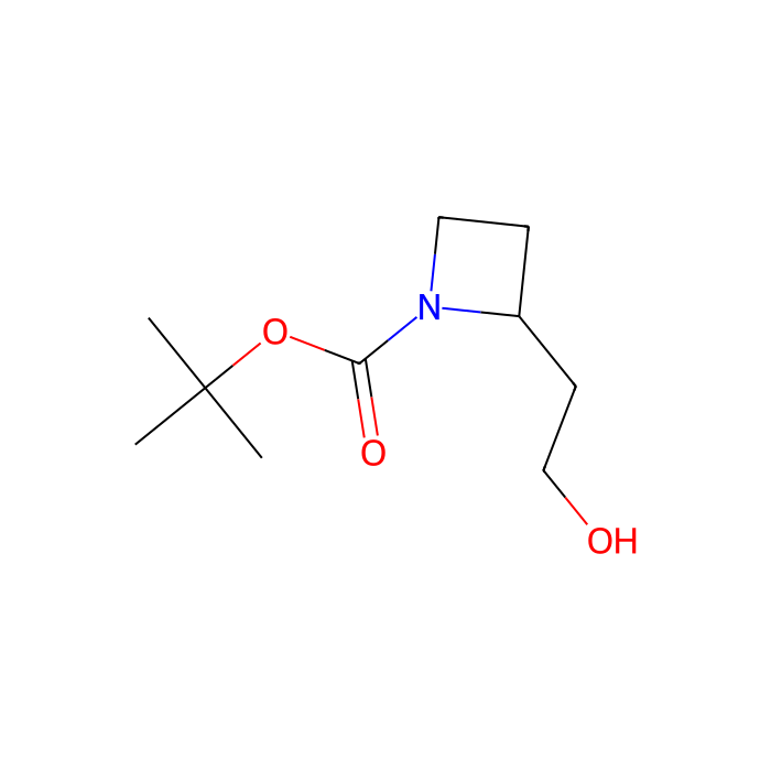 tert-butyl (2R)-2-(2-hydroxyethyl)azetidine-1-carboxylate