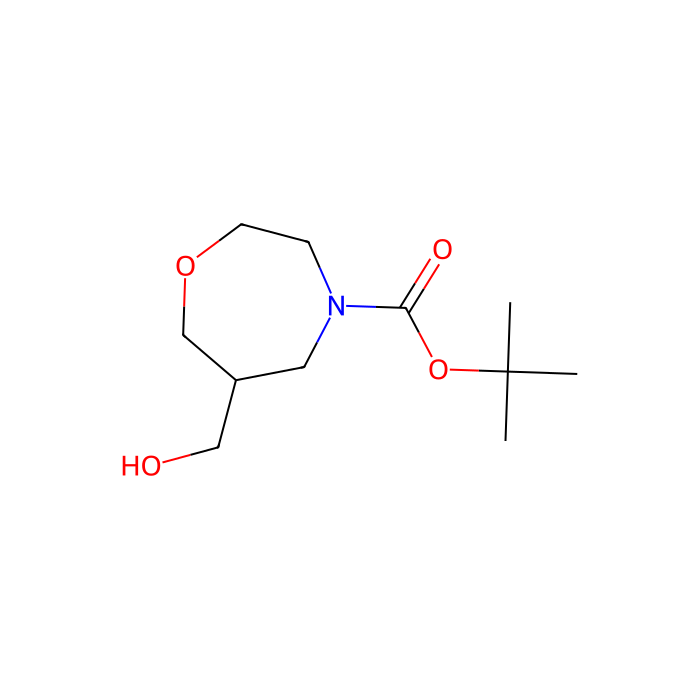 tert-butyl 6-(hydroxymethyl)-1,4-oxazepane-4-carboxylate