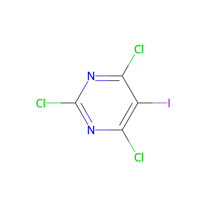 2,4,6-trichloro-5-iodo-pyrimidine