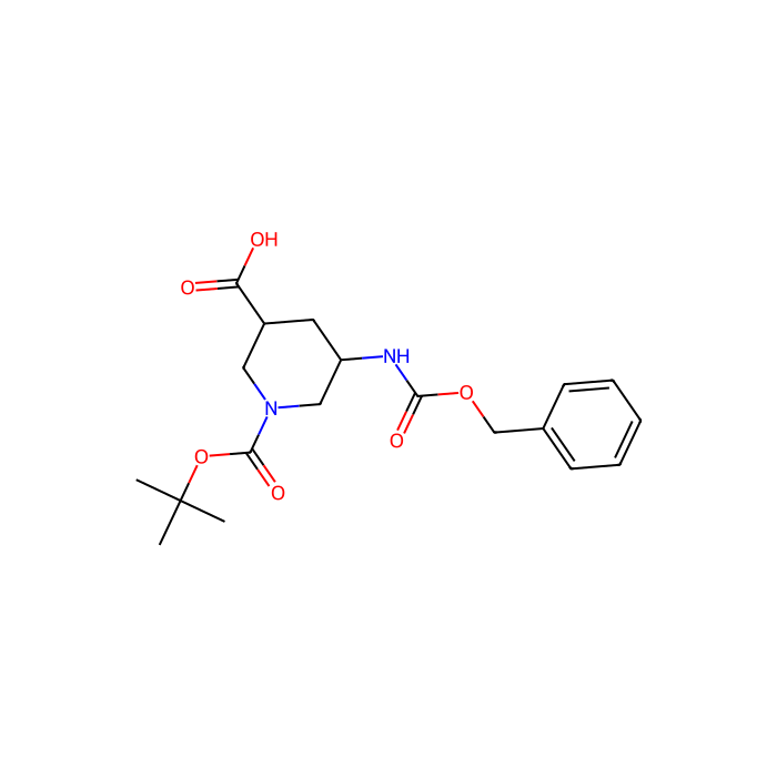 (3R,5S)-5-(benzyloxycarbonylamino)-1-tert-butoxycarbonyl-piperidine-3-carboxylic acid