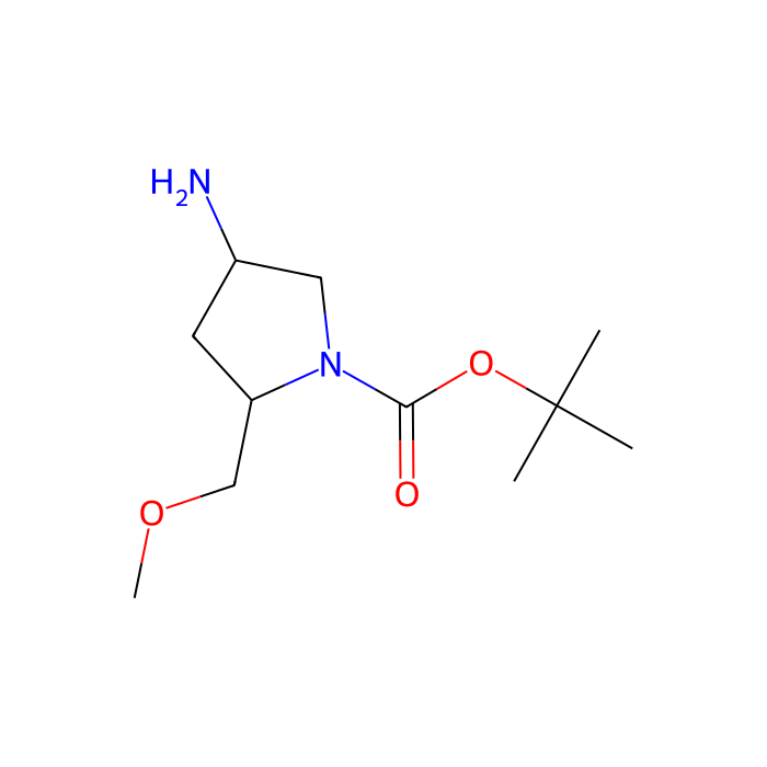 tert-butyl (2S,4R)-4-amino-2-(methoxymethyl)pyrrolidine-1-carboxylate