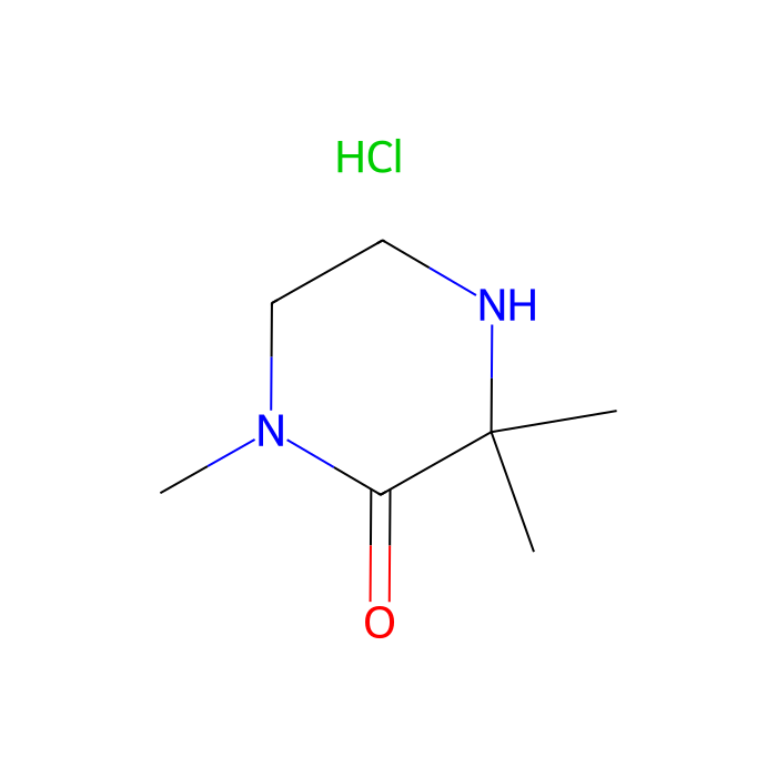 1,3,3-trimethylpiperazin-2-one;hydrochloride