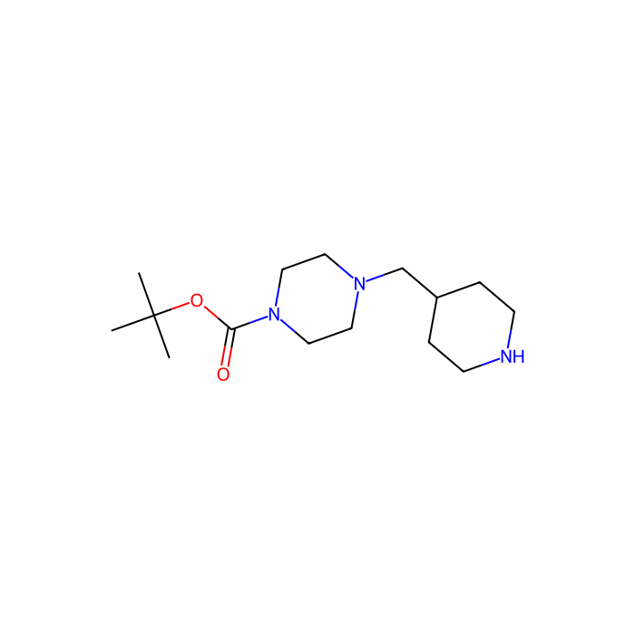 tert-butyl 4-(4-piperidylmethyl)piperazine-1-carboxylate