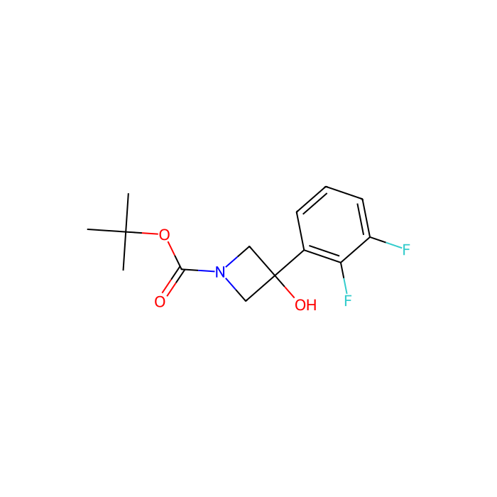 tert-butyl 3-(2,3-difluorophenyl)-3-hydroxyazetidine-1-carboxylate