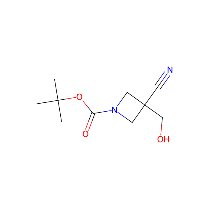 tert-butyl 3-cyano-3-(hydroxymethyl)azetidine-1-carboxylate