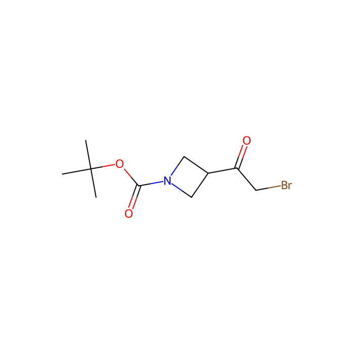 tert-butyl 3-(2-bromoacetyl)azetidine-1-carboxylate