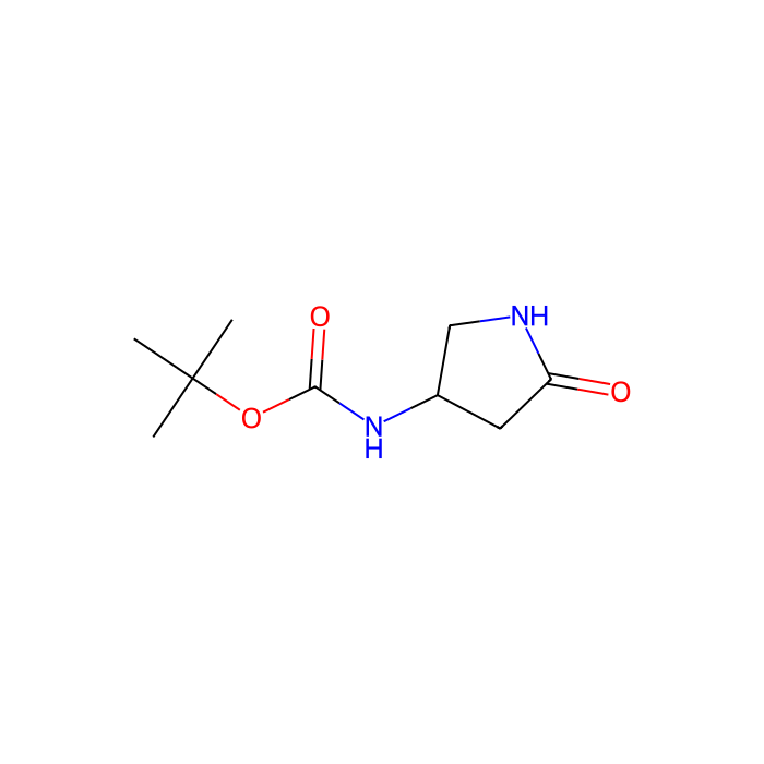 tert-butyl N-[(3R)-5-oxopyrrolidin-3-yl]carbamate