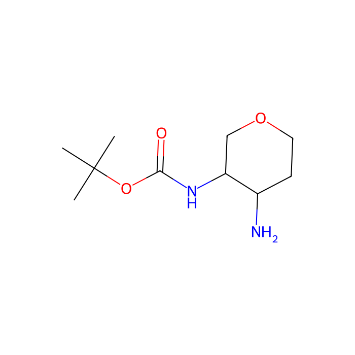 tert-butyl N-[(3S,4S)-4-aminotetrahydropyran-3-yl]carbamate