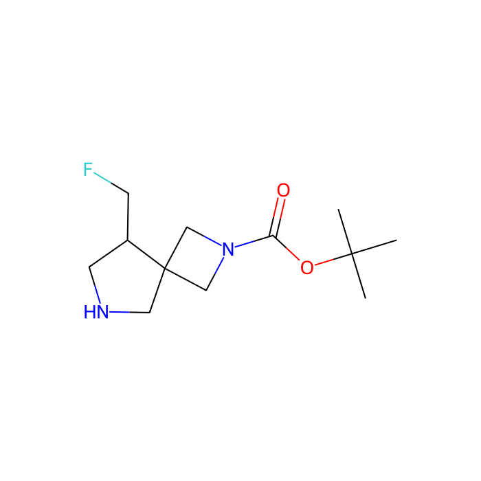 tert-butyl 5-(fluoromethyl)-2,7-diazaspiro[3.4]octane-2-carboxylate