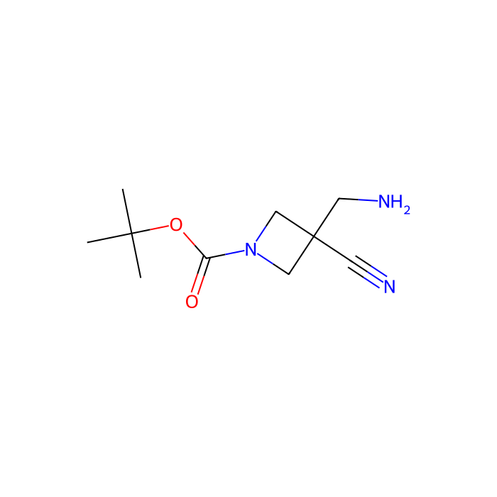 3-(氨基甲基)-3-氰基氮杂环丁烷-1-羧酸叔丁酯