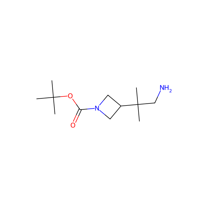 tert-butyl 3-(1-amino-2-methylpropan-2-yl)azetidine-1-carboxylate