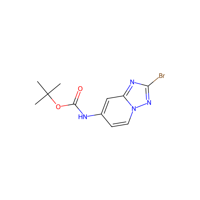 tert-butyl N-{2-bromo-[1,2,4]triazolo[1,5-a]pyridin-7-yl}carbamate