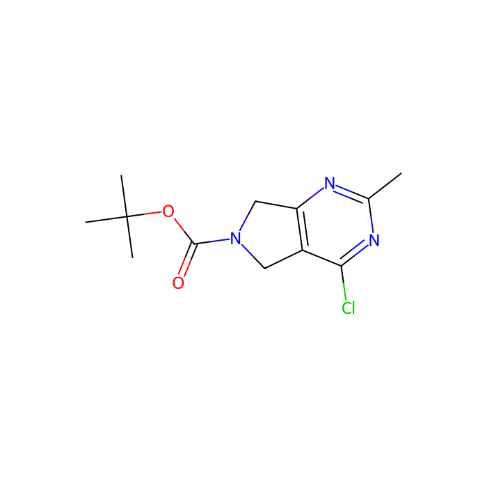 tert-butyl 4-chloro-2-methyl-5,7-dihydropyrrolo[3,4-d]pyrimidine-6-carboxylate