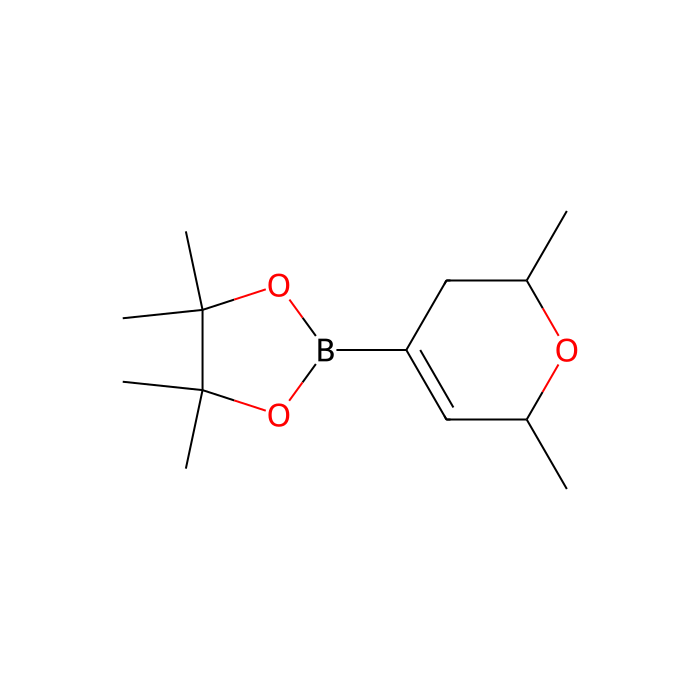 2-[cis-2,6-dimethyl-3,6-dihydro-2H-pyran-4-yl]-4,4,5,5-tetramethyl-1,3,2-dioxaborolane