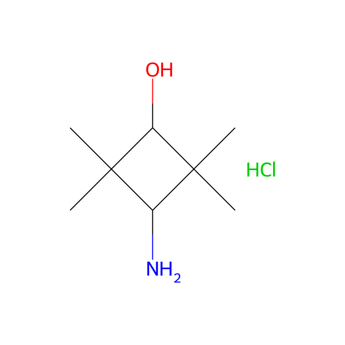 trans-3-amino-2,2,4,4-tetramethyl-cyclobutanol;hydrochloride