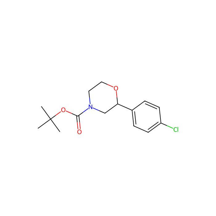 tert-butyl 2-(4-chlorophenyl)morpholine-4-carboxylate