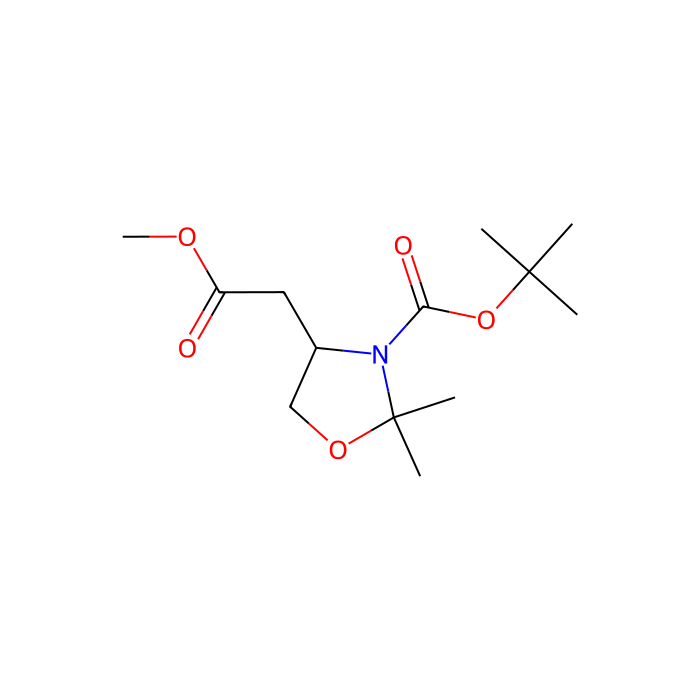 tert-butyl (4R)-4-(2-methoxy-2-oxo-ethyl)-2,2-dimethyl-oxazolidine-3-carboxylate