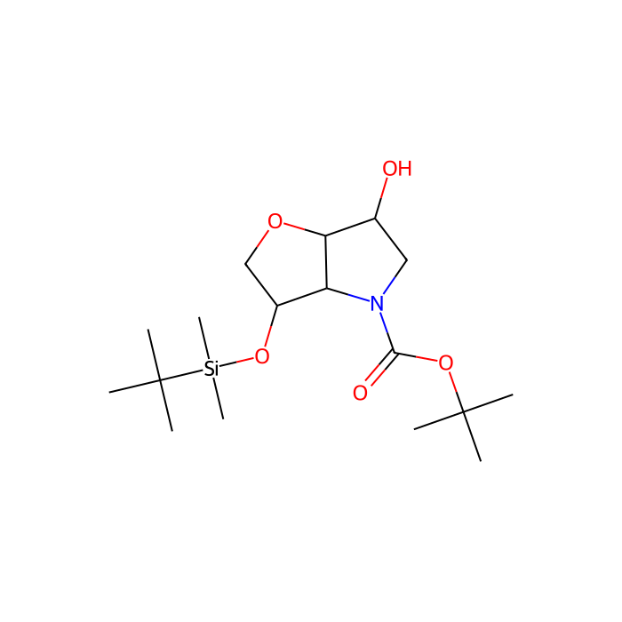 tert-butyl 3-[tert-butyl(dimethyl)silyl]oxy-6-hydroxy-2,3,3a,5,6,6a-hexahydrofuro[3,2-b]pyrrole-4-carboxylate