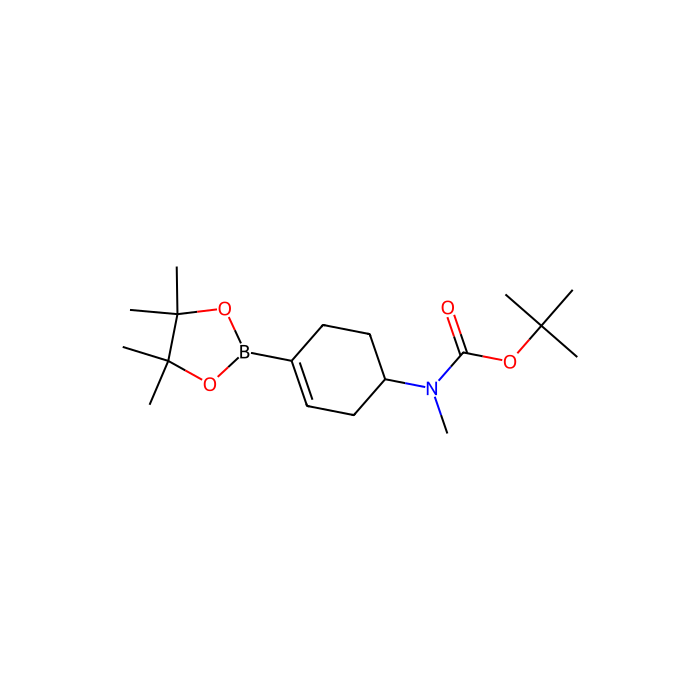 tert-butyl N-methyl-N-[4-(4,4,5,5-tetramethyl-1,3,2-dioxaborolan-2-yl)cyclohex-3-en-1-yl]carbamate