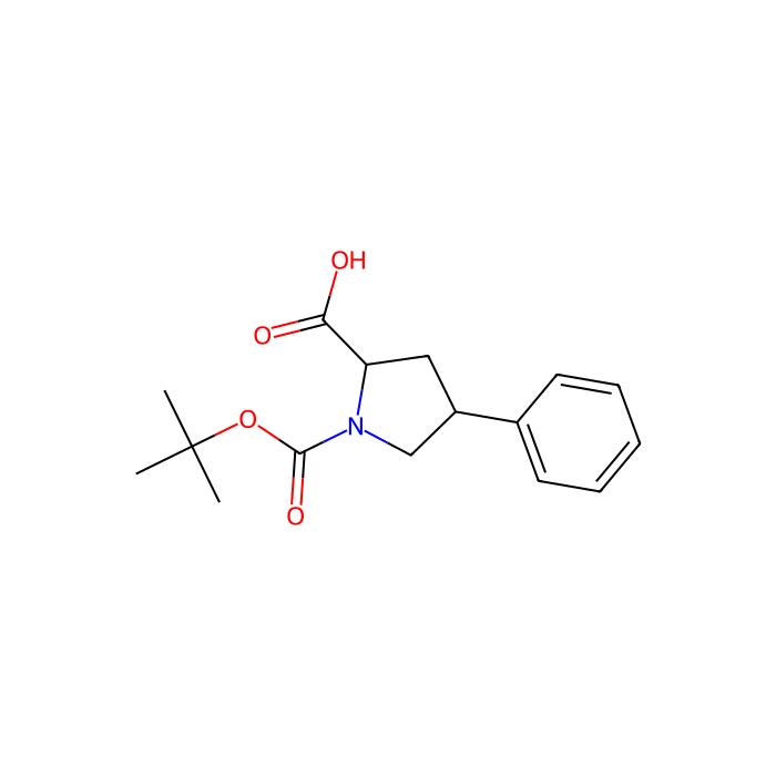 (2R,4R)-1-tert-butoxycarbonyl-4-phenyl-pyrrolidine-2-carboxylic acid
