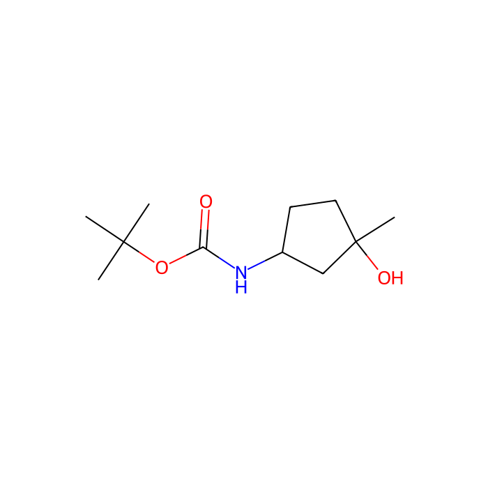 tert-butyl N-(3-hydroxy-3-methyl-cyclopentyl)carbamate