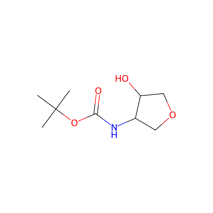 tert-butyl N-[cis-4-hydroxyoxolan-3-yl]carbamate