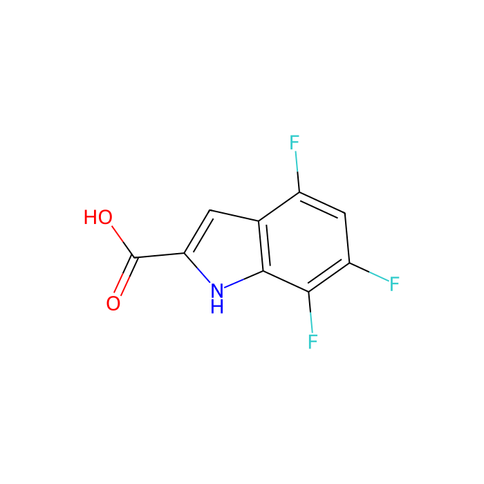 4,6,7-trifluoro-1H-indole-2-carboxylic acid