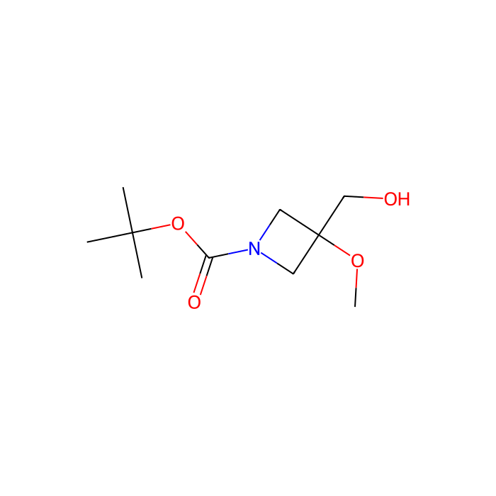 tert-butyl 3-(hydroxymethyl)-3-methoxyazetidine-1-carboxylate