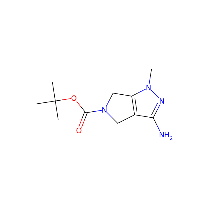 tert-butyl 3-amino-1-methyl-4,6-dihydropyrrolo[3,4-c]pyrazole-5-carboxylate