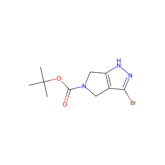 tert-butyl 3-bromo-4,6-dihydro-2H-pyrrolo[3,4-c]pyrazole-5-carboxylate
