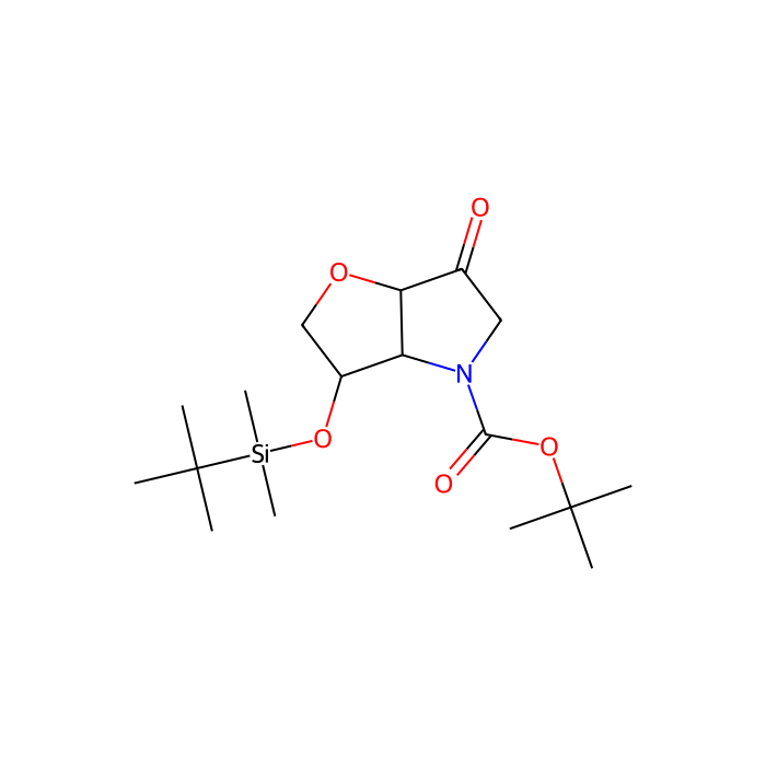 tert-butyl 3-[tert-butyl(dimethyl)silyl]oxy-6-oxo-3,3a,5,6a-tetrahydro-2H-furo[3,2-b]pyrrole-4-carboxylate