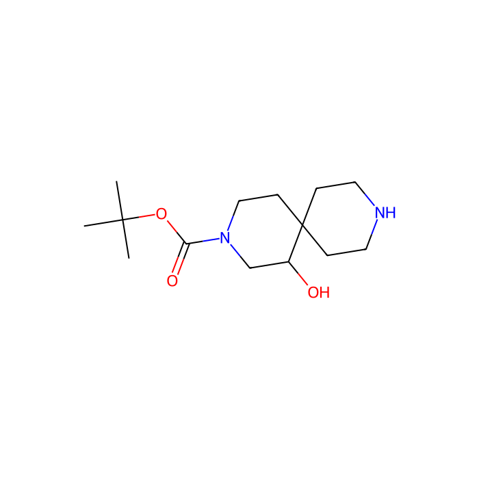 tert-butyl 5-hydroxy-3,9-diazaspiro[5.5]undecane-3-carboxylate