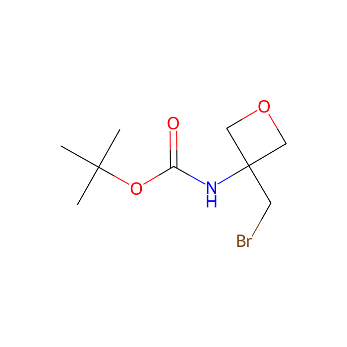 tert-butyl N-[3-(bromomethyl)oxetan-3-yl]carbamate