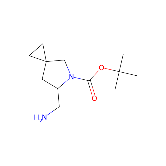 tert-butyl 6-(aminomethyl)-5-azaspiro[2.4]heptane-5-carboxylate