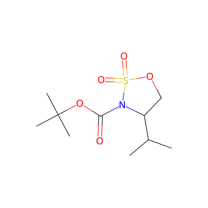 tert-butyl (4R)-4-isopropyl-2,2-dioxo-oxathiazolidine-3-carboxylate