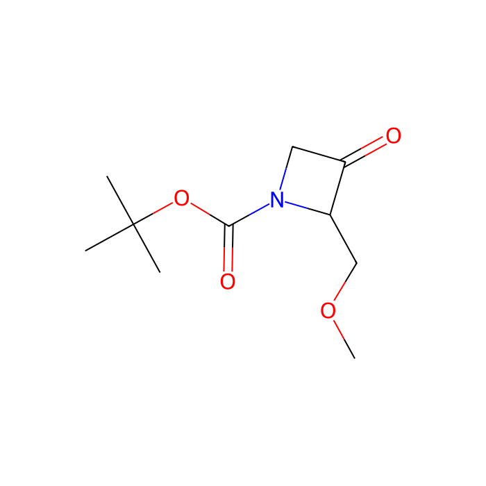 tert-butyl 2-(methoxymethyl)-3-oxo-azetidine-1-carboxylate