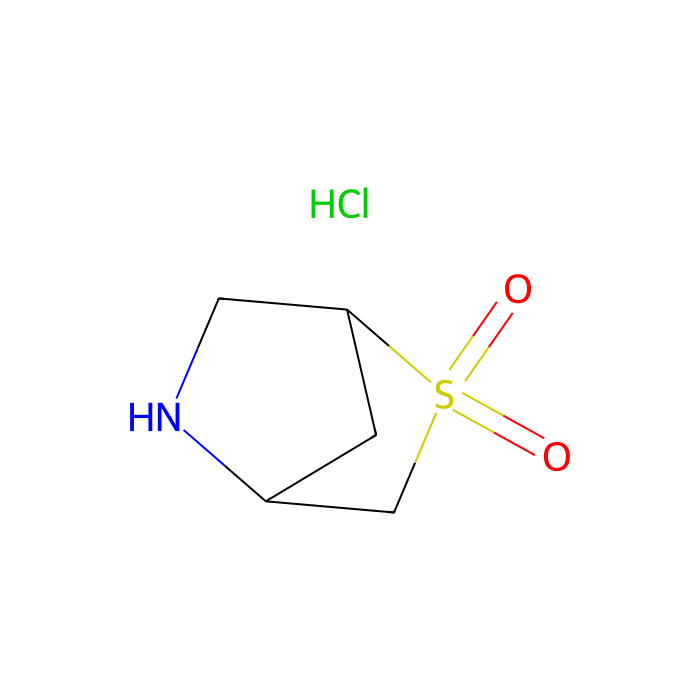 2λ⁶-thia-5-azabicyclo[2.2.1]heptane-2,2-dione hydrochloride