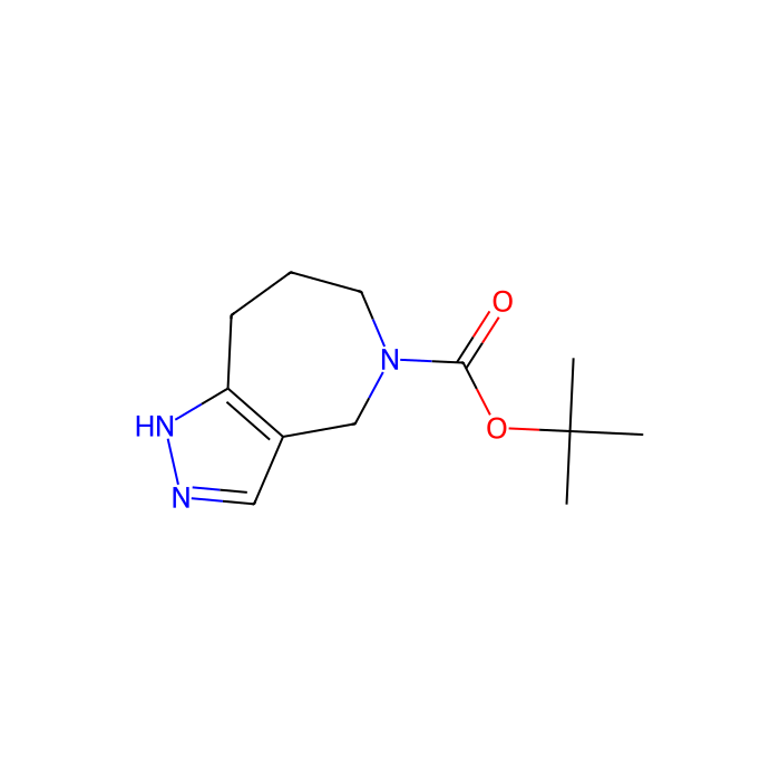tert-butyl 4,6,7,8-tetrahydro-2H-pyrazolo[4,3-c]azepine-5-carboxylate