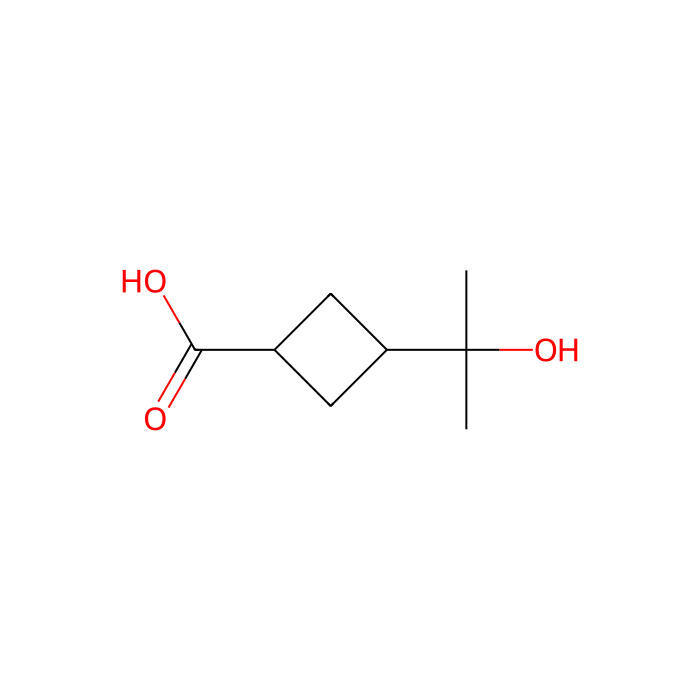 trans-3-(2-hydroxypropan-2-yl)cyclobutane-1-carboxylic acid