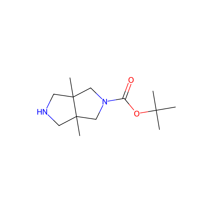 tert-butyl cis-3a,6a-dimethyl-2,3,4,6-tetrahydro-1H-pyrrolo[3,4-c]pyrrole-5-carboxylate