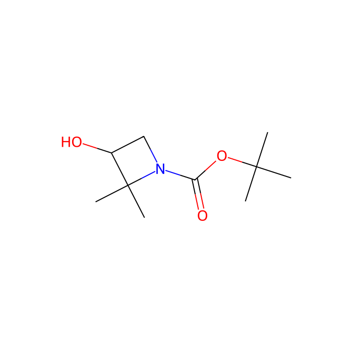 tert-butyl 3-hydroxy-2,2-dimethylazetidine-1-carboxylate