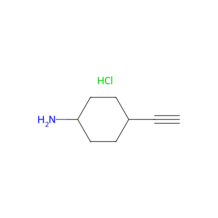 trans-4-ethynylcyclohexanamine;hydrochloride