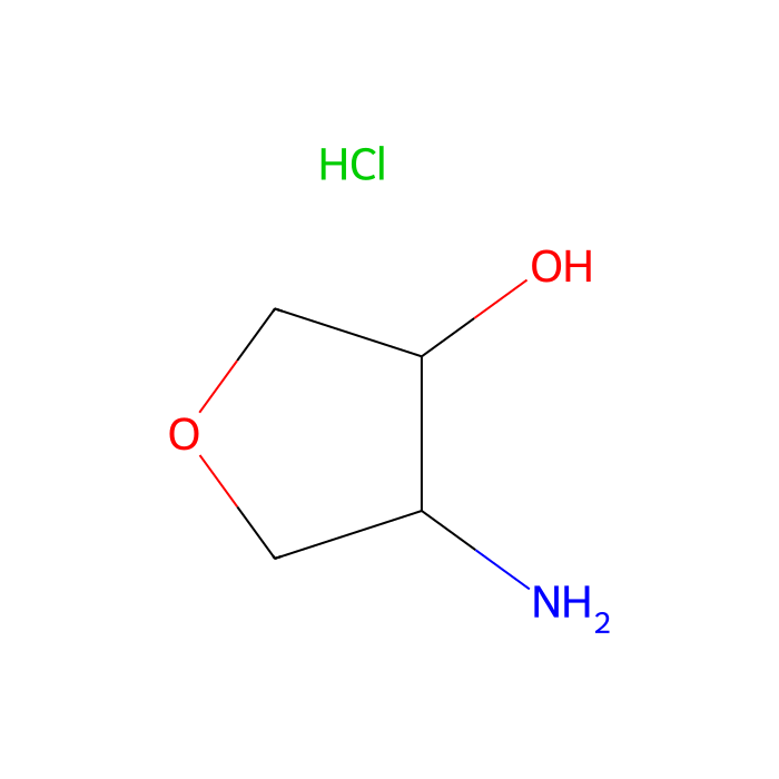 trans-4-aminooxolan-3-ol hydrochloride