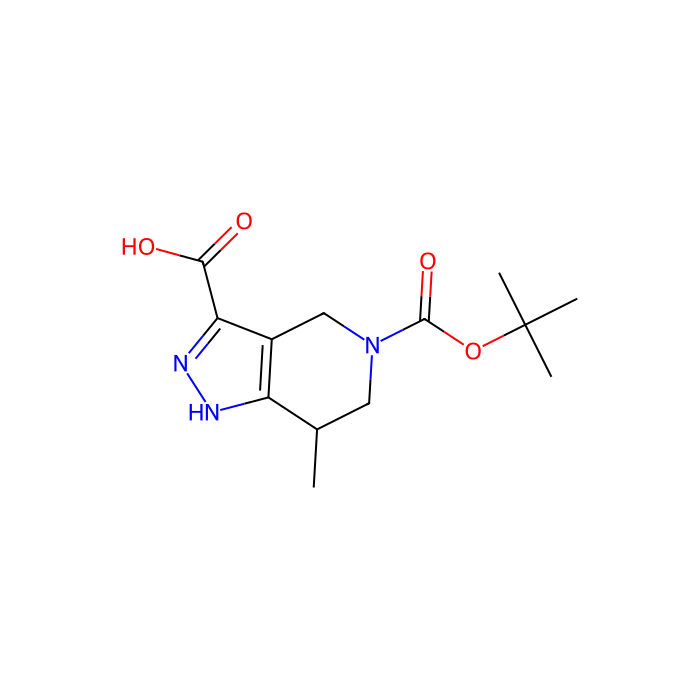 5-tert-butoxycarbonyl-7-methyl-2,4,6,7-tetrahydropyrazolo[4,3-c]pyridine-3-carboxylic acid