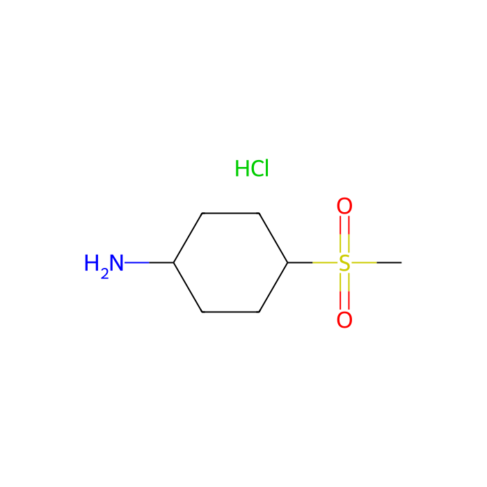 trans-4-methylsulfonylcyclohexanamine;hydrochloride