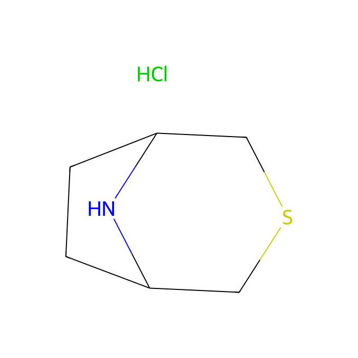 3-thia-8-azabicyclo[3.2.1]octane hydrochloride