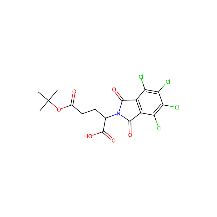 5-tert-butoxy-5-oxo-2-(4,5,6,7-tetrachloro-1,3-dioxo-isoindolin-2-yl)pentanoic acid